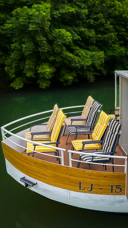 Visitor information boat