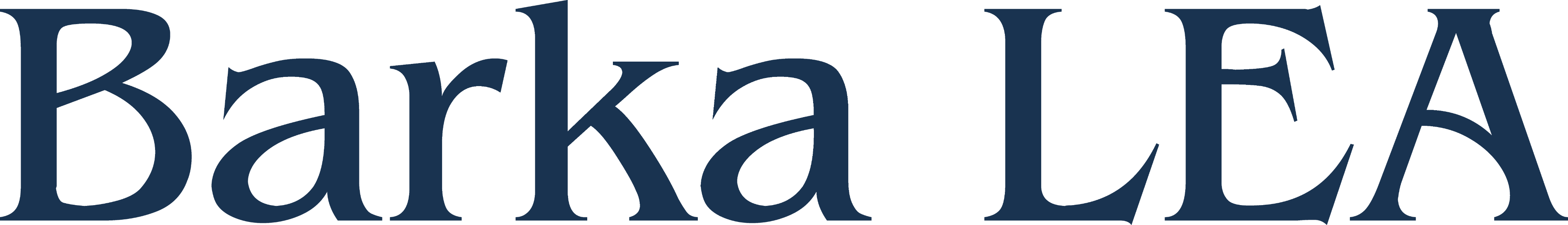 Barka Lea logo text